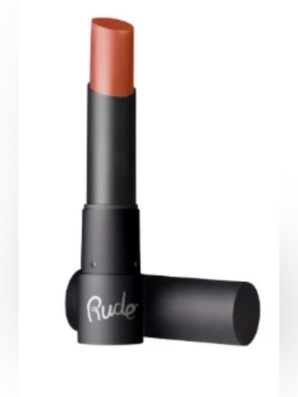 RUDE NAUGHTY Matte Lipstick — Warm Peachy Nude